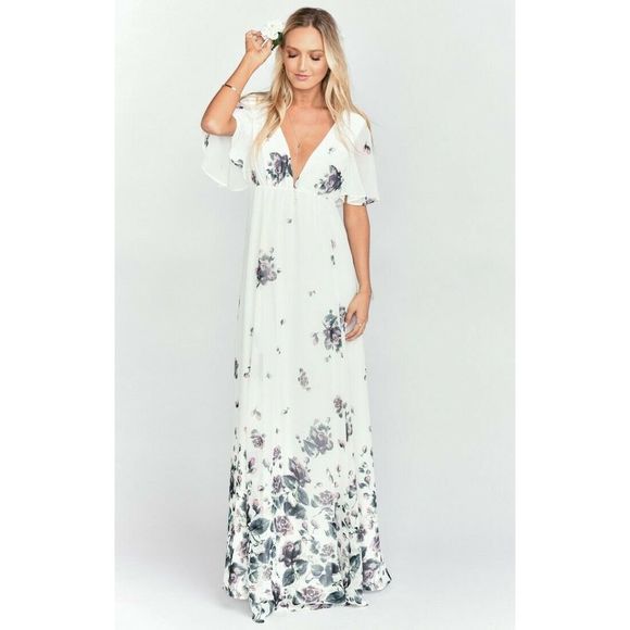 Show Me Your MuMu Dresses & Skirts - Show Me Your Mumu Faye Flutter Maxi Dress
